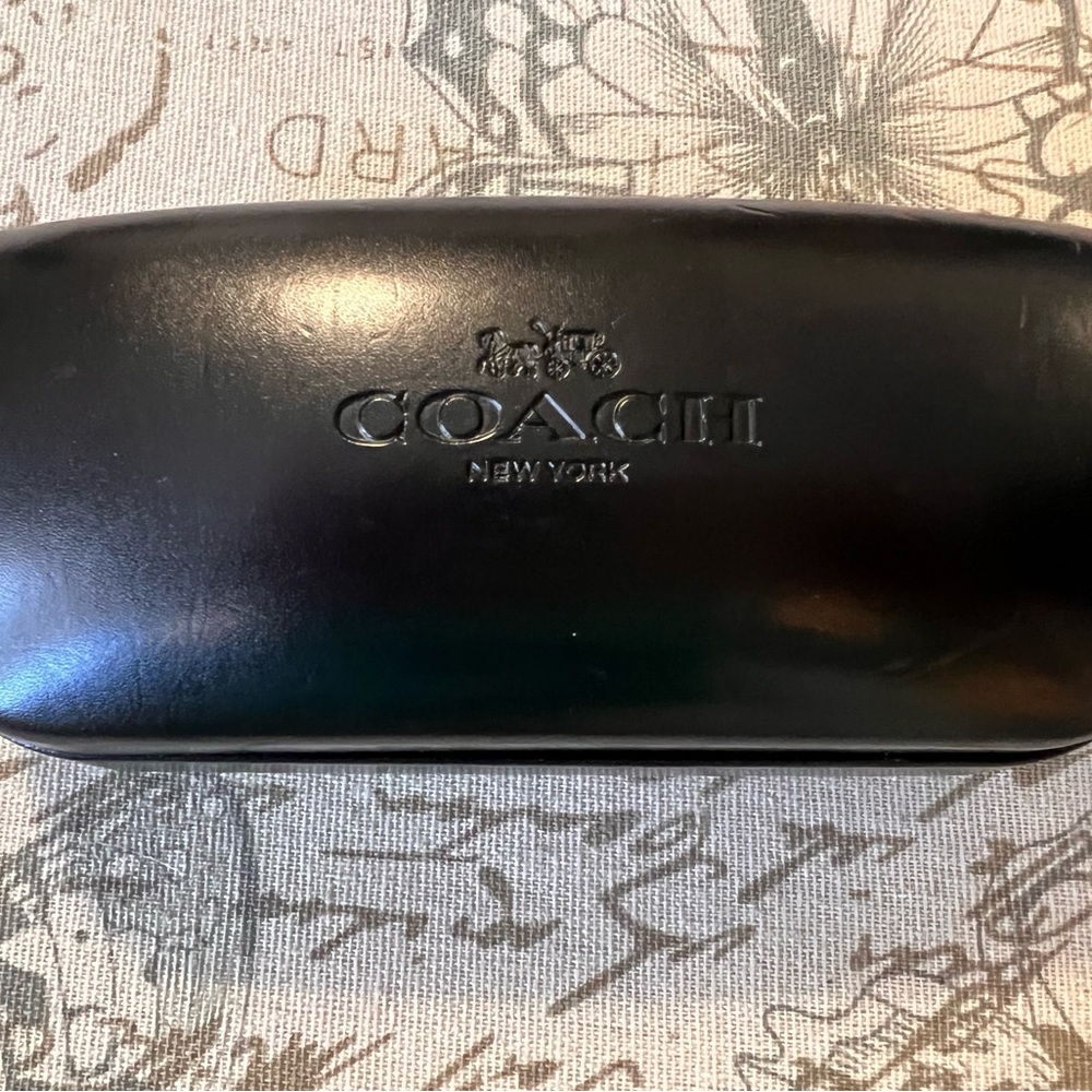 Coach Black Eyeglass Case